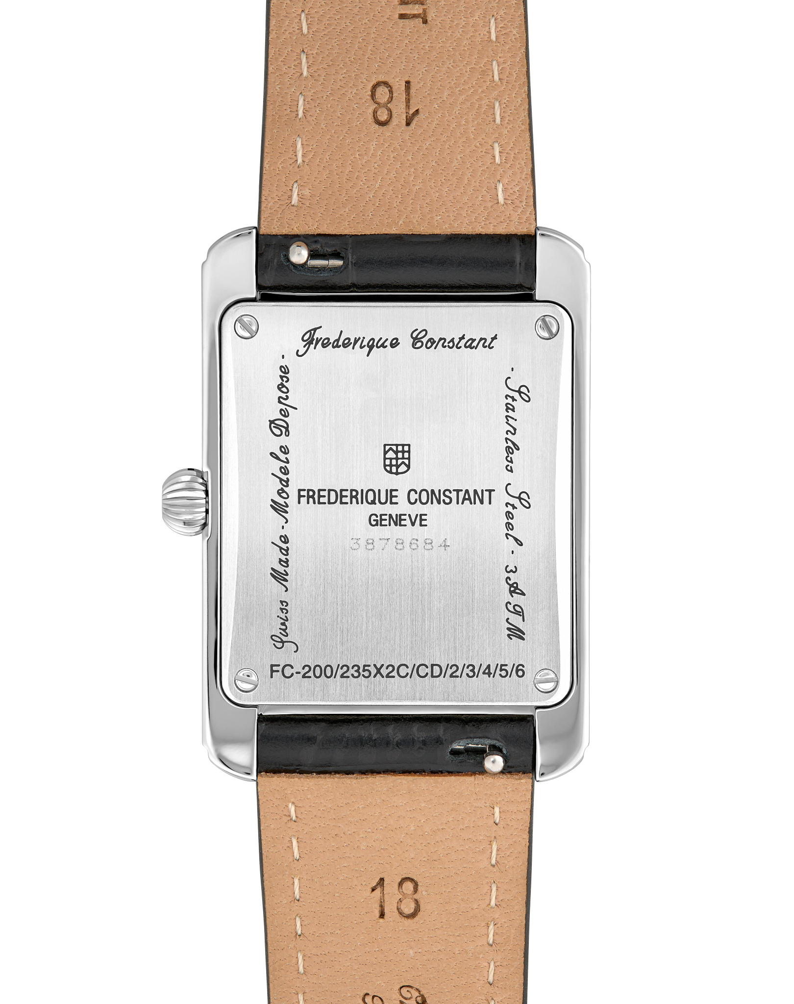 Classics Carrée Small Seconds Watch FC-235S2C6 | Frederique Constant